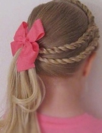 нарядные прически девочек нарядные прически девочек