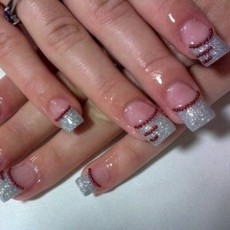 Абстракция на ногтях Абстракция на ногтях