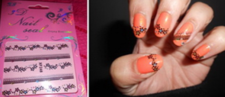 наклейки для ногтей