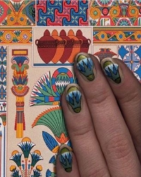 египетский рисунок ногтей египетский рисунок ногтей
