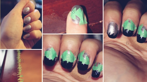 рисунки на ногтях для начинающих трафарет рисунки на ногтях для начинающих трафарет