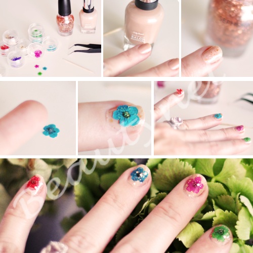 дизайн ногтей с сухоцветами дизайн ногтей с сухоцветами