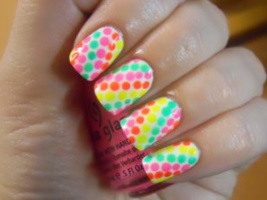 неоновый маникюр неоновый маникюр