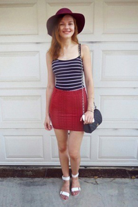 стильная шляпа